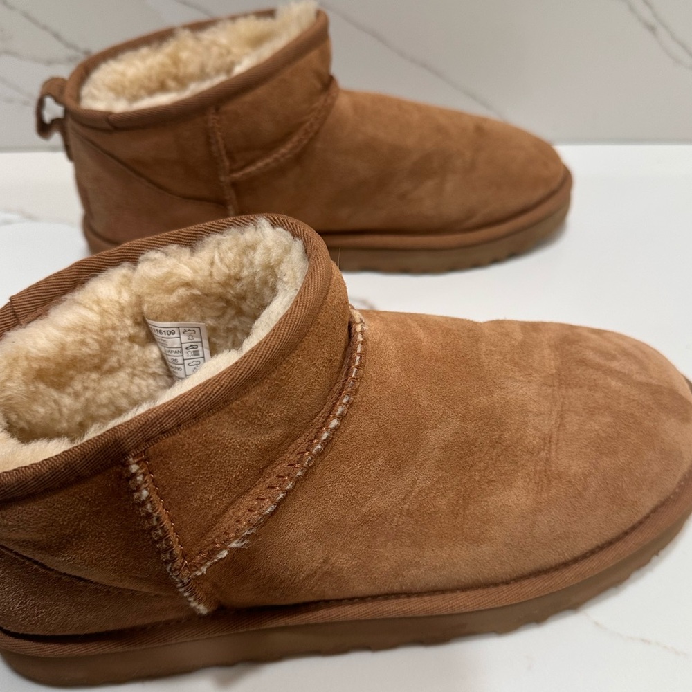 Chestnut UGG boots